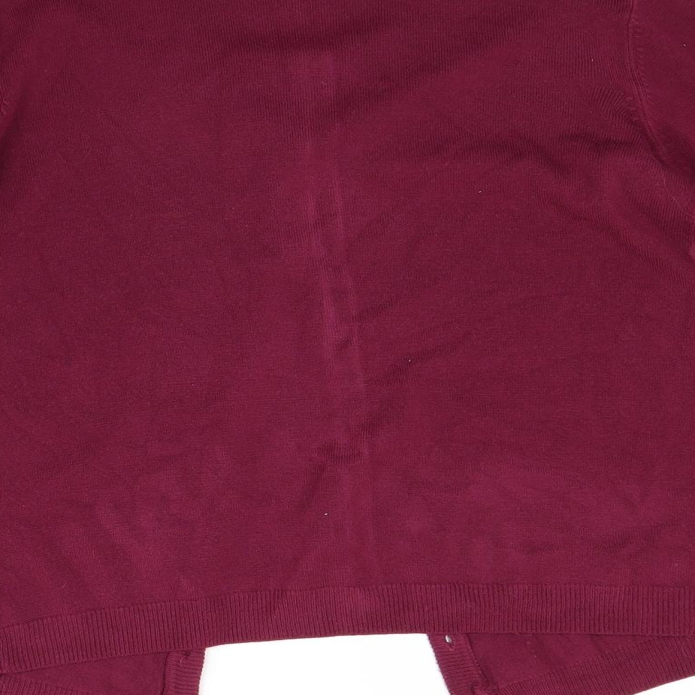 Perfect Collection Womens Red   Cardigan Jumper Size M