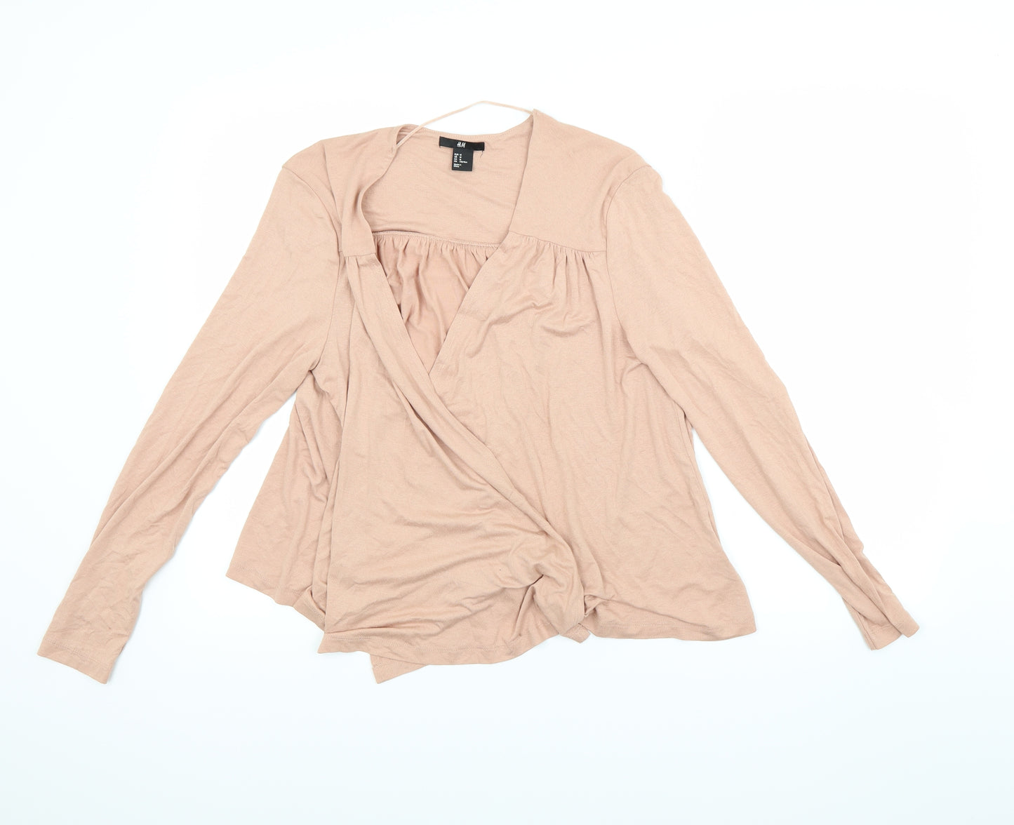 H&M Womens Pink   Cardigan Jumper Size M