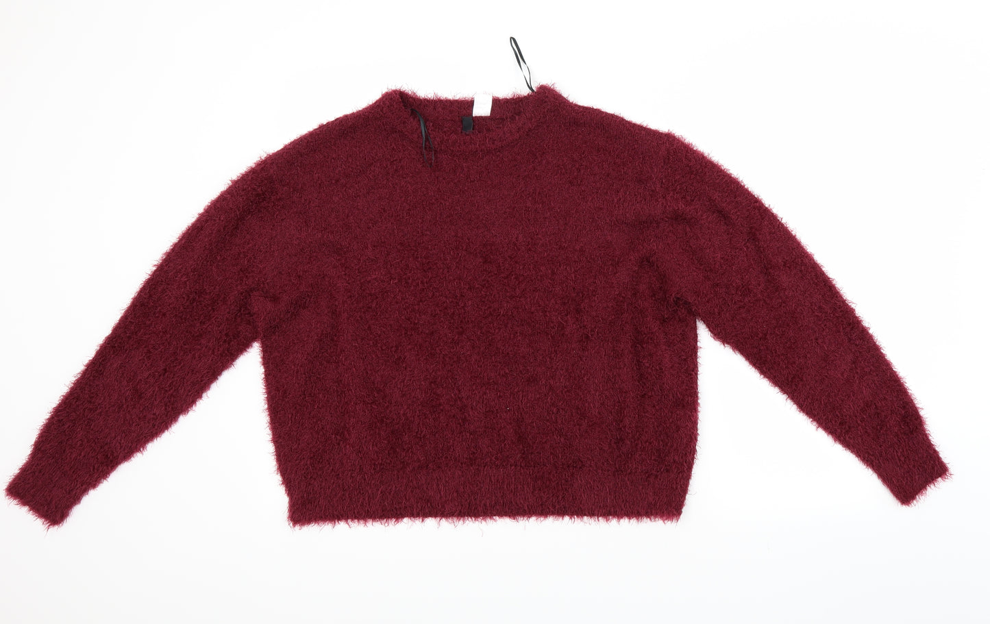 H&M Womens Red   Pullover Jumper Size L