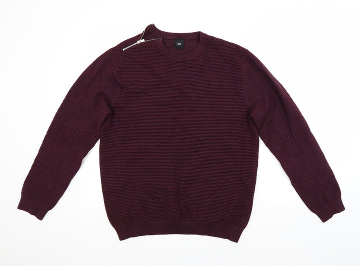River Island Womens Red   Pullover Jumper Size L