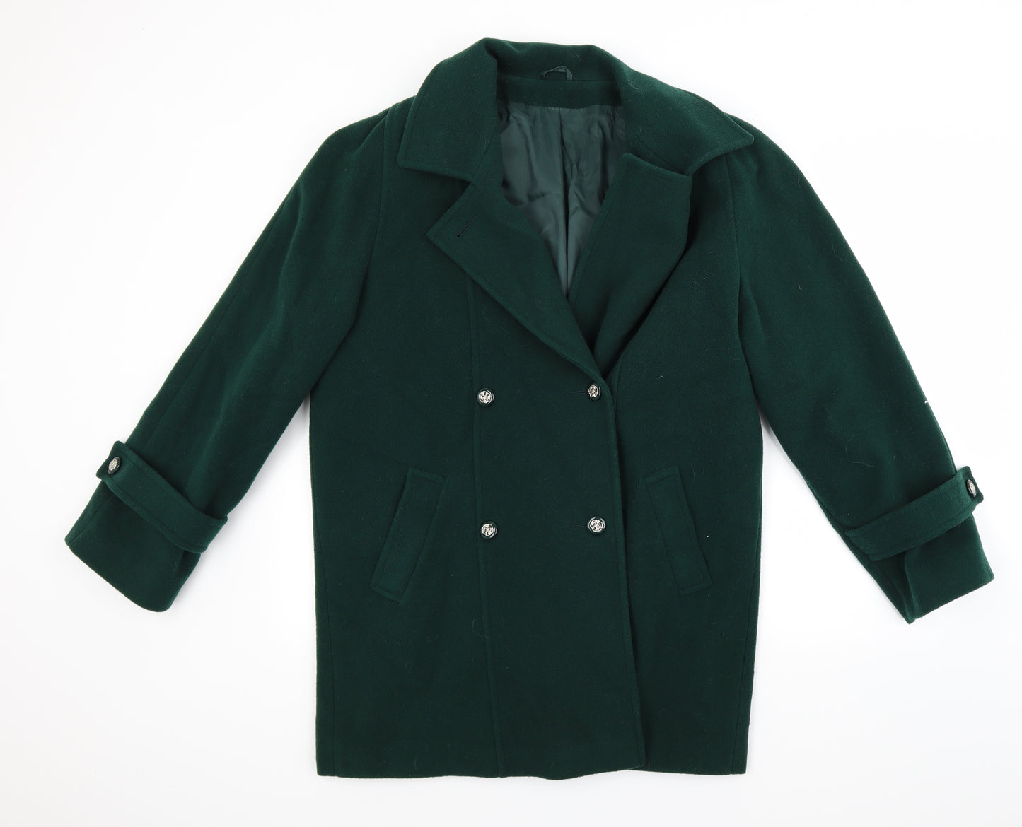 Berkertex Womens Green   Overcoat Coat Size 12