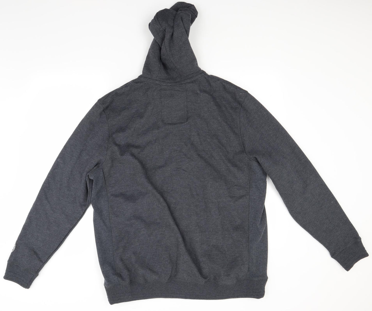 Brooklyn & Fox Mens Grey   Full Zip Hoodie Size XL
