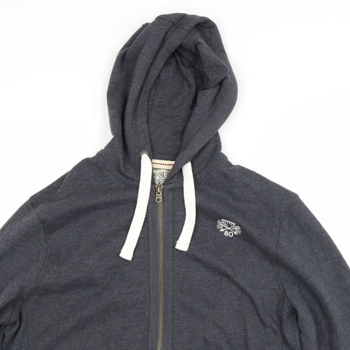 Brooklyn & Fox Mens Grey   Full Zip Hoodie Size XL
