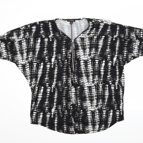 Qed Womens Black   Pullover Jumper Size L