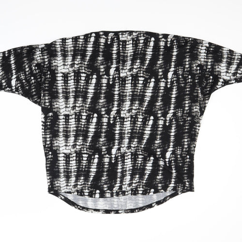 Qed Womens Black   Pullover Jumper Size L