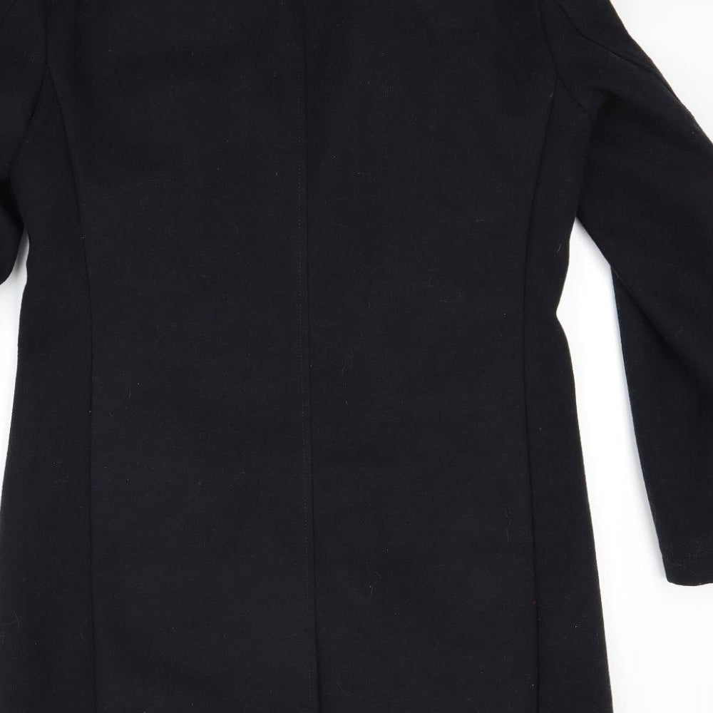 Primark Mens Blue   Overcoat Coat Size M