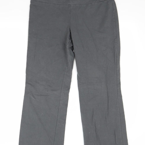 Women with Control Womens Grey   Trousers  Size L L28 in