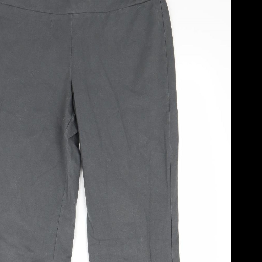 Women with Control Womens Grey   Trousers  Size L L28 in