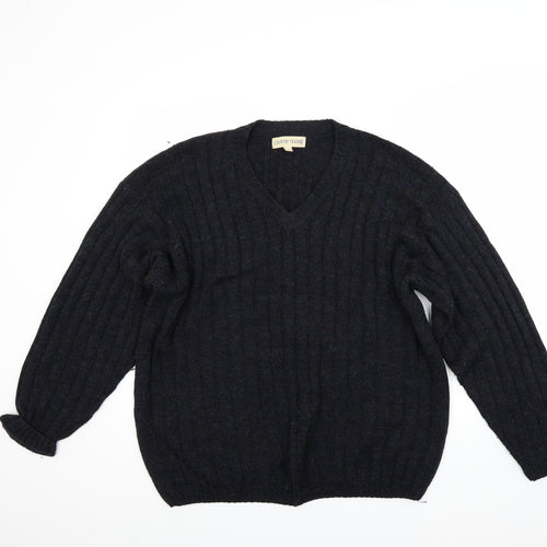 Country Trader Mens Blue   Pullover Jumper Size L