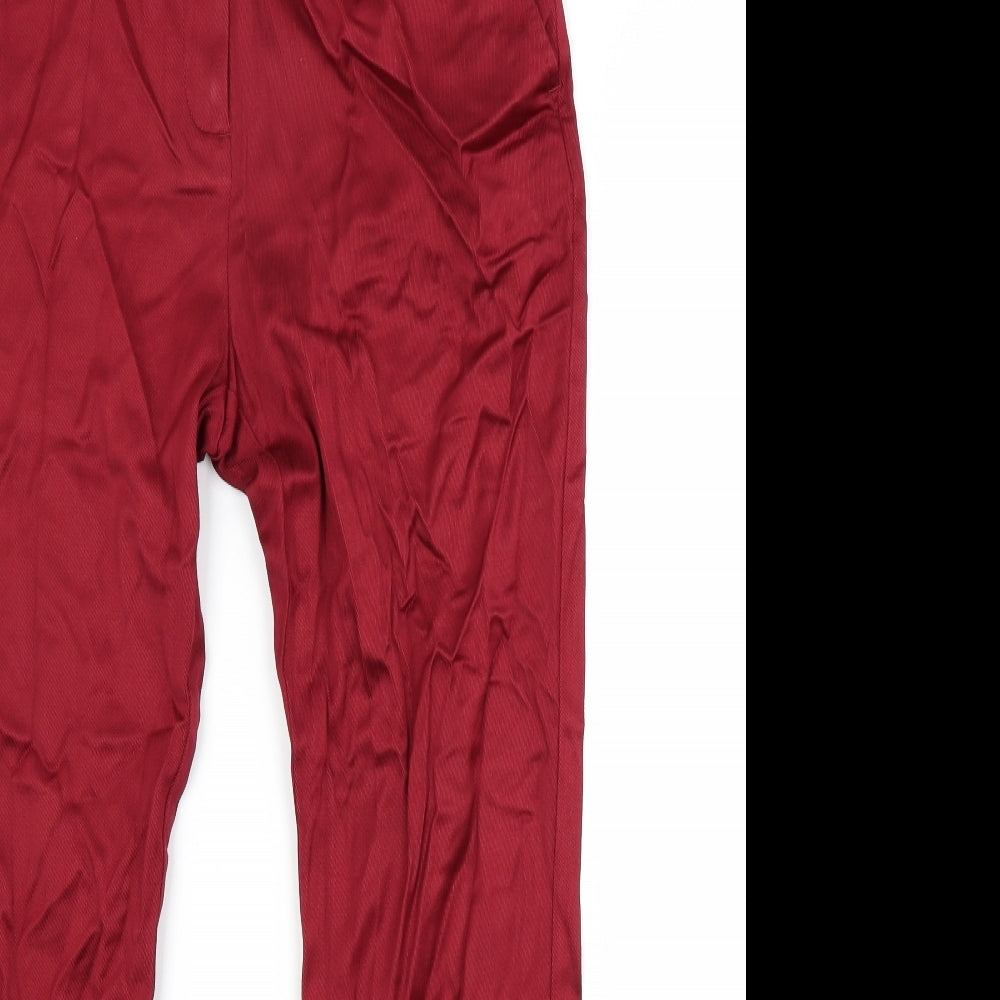 NEXT Womens Red   Trousers  Size 12 L27 in
