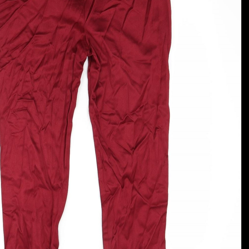 NEXT Womens Red   Trousers  Size 12 L27 in