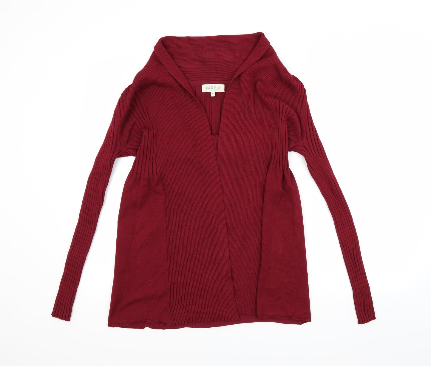 Debenhams Womens Red   Cardigan Jumper Size 12