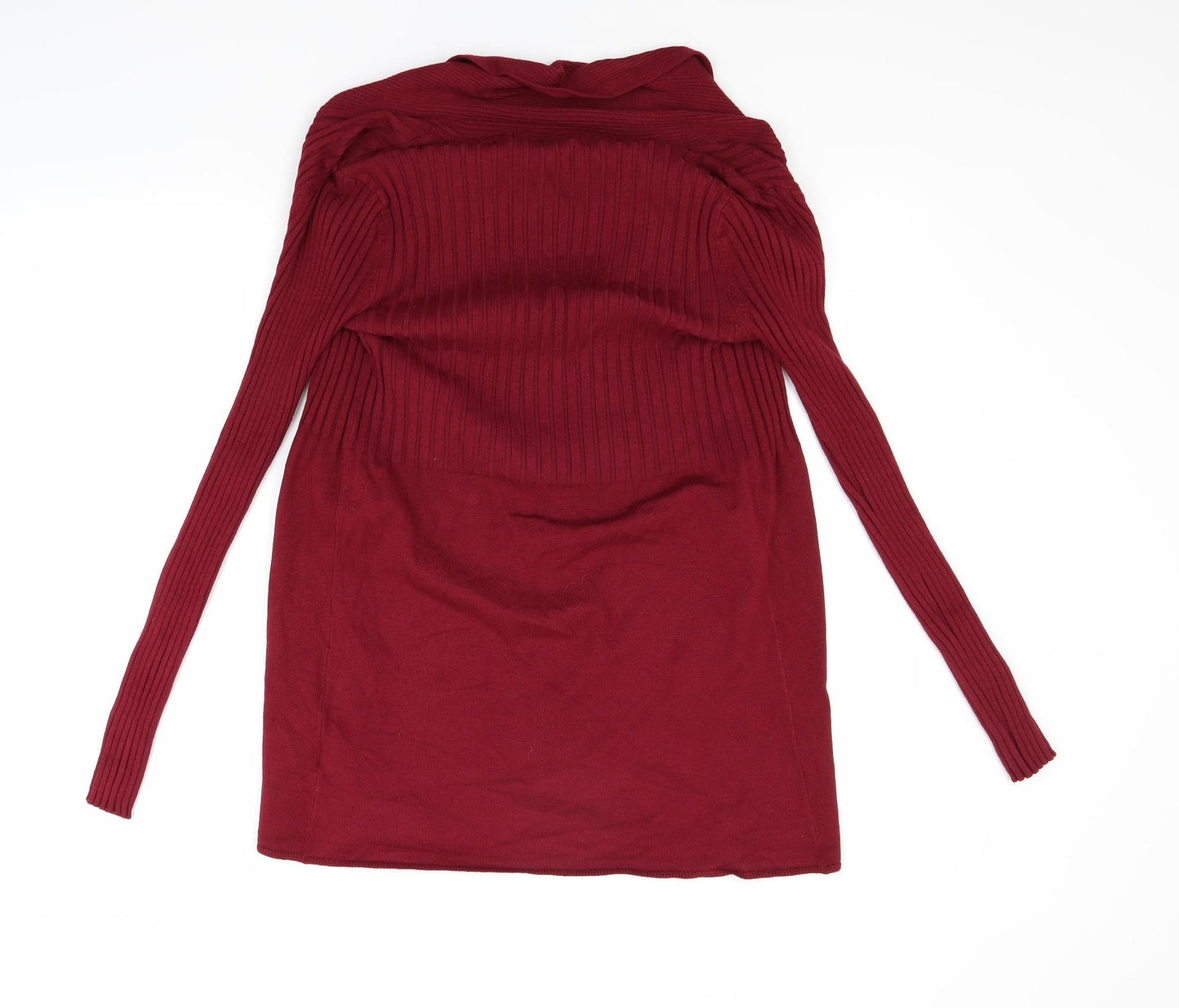 Debenhams Womens Red   Cardigan Jumper Size 12