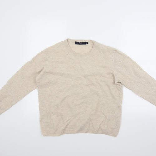 isle Womens Beige   Pullover Jumper Size L