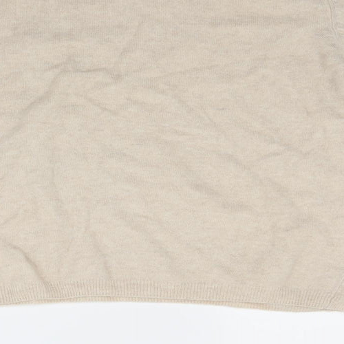 isle Womens Beige   Pullover Jumper Size L