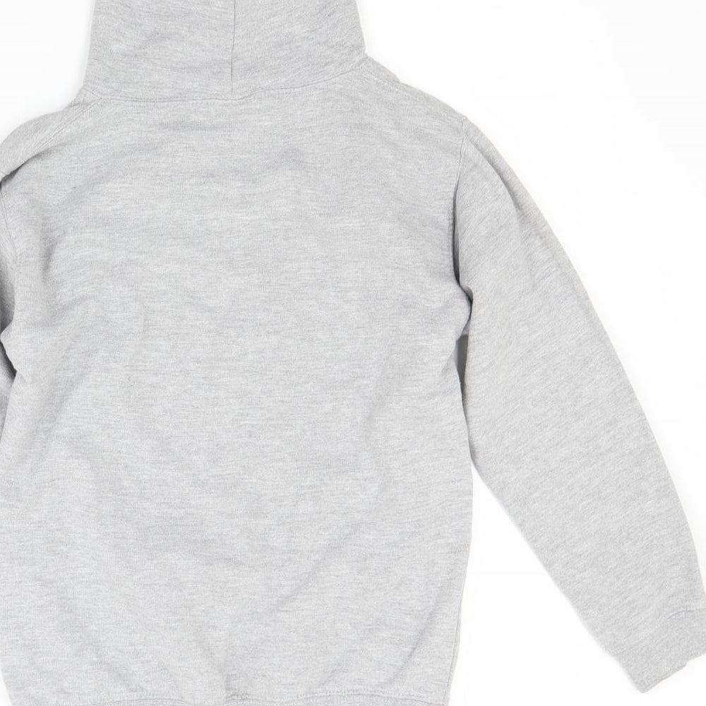 Preworn Boys Grey   Pullover Hoodie Size 9-10 Years  - Eddie Stobart