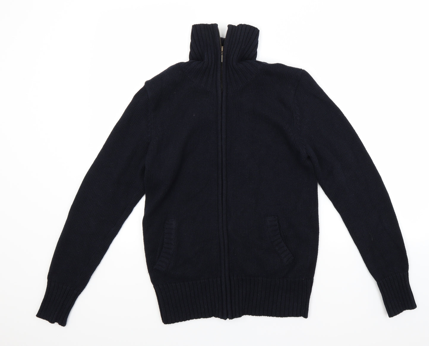 Papaya Womens Blue   Full Zip Jumper Size 14