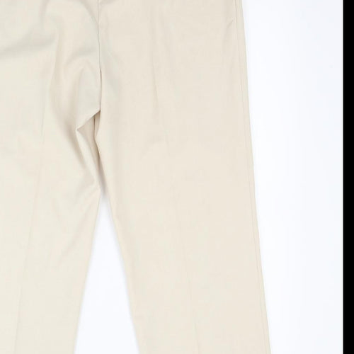 Preworn Womens Beige   Trousers  Size 14 L24 in