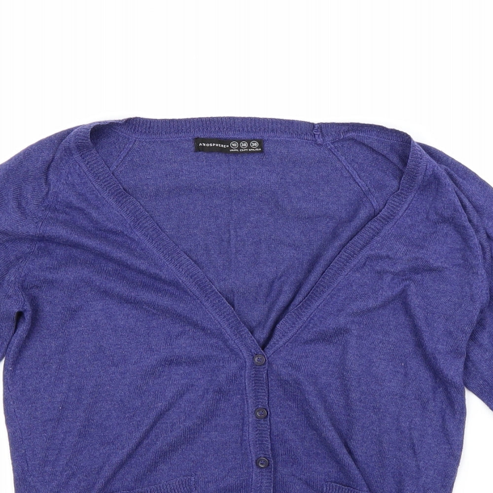 Atmosphere Womens Blue   Cardigan Jumper Size 10