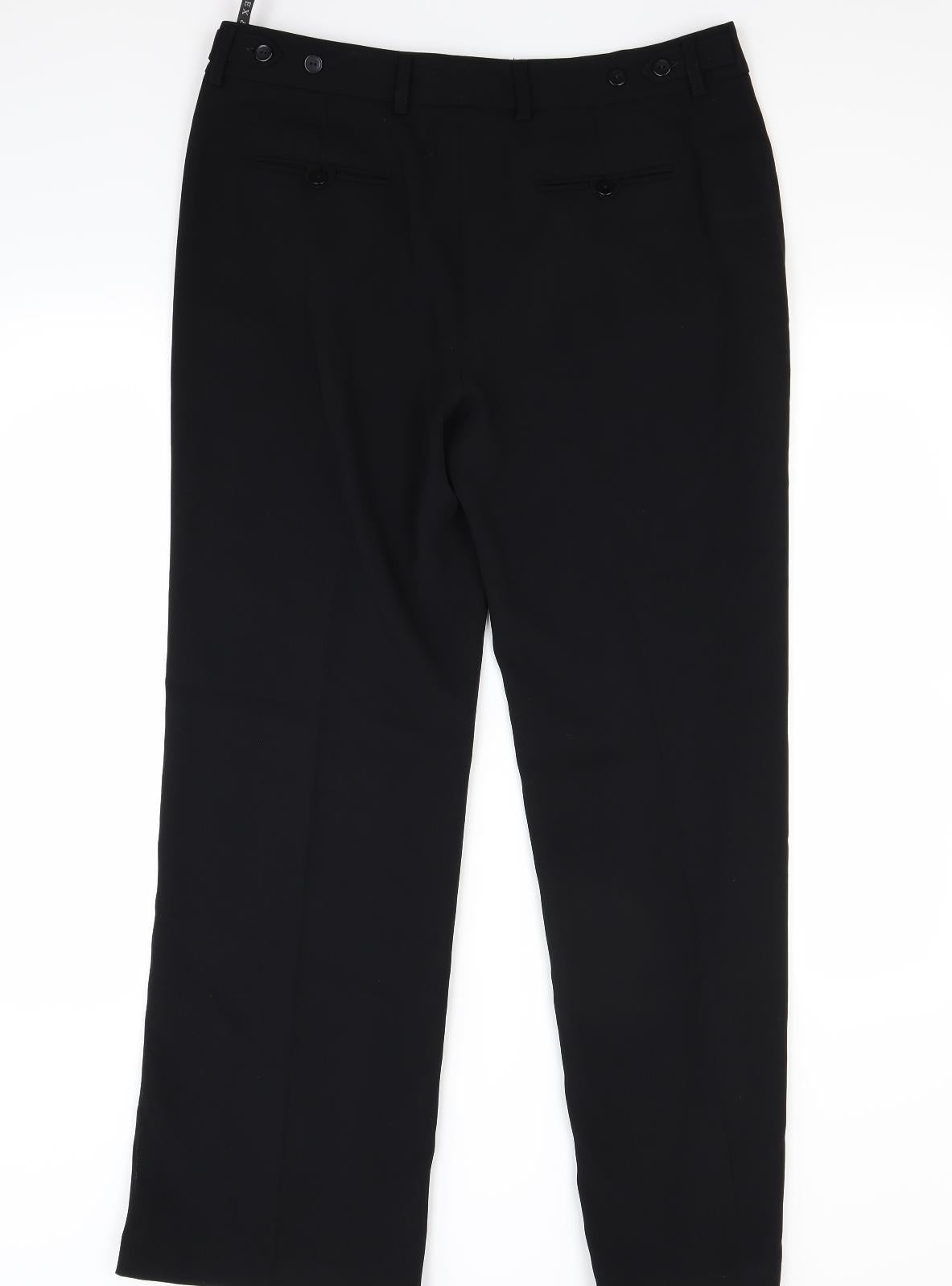 Alex & Co Womens Black   Trousers  Size 14 L28 in