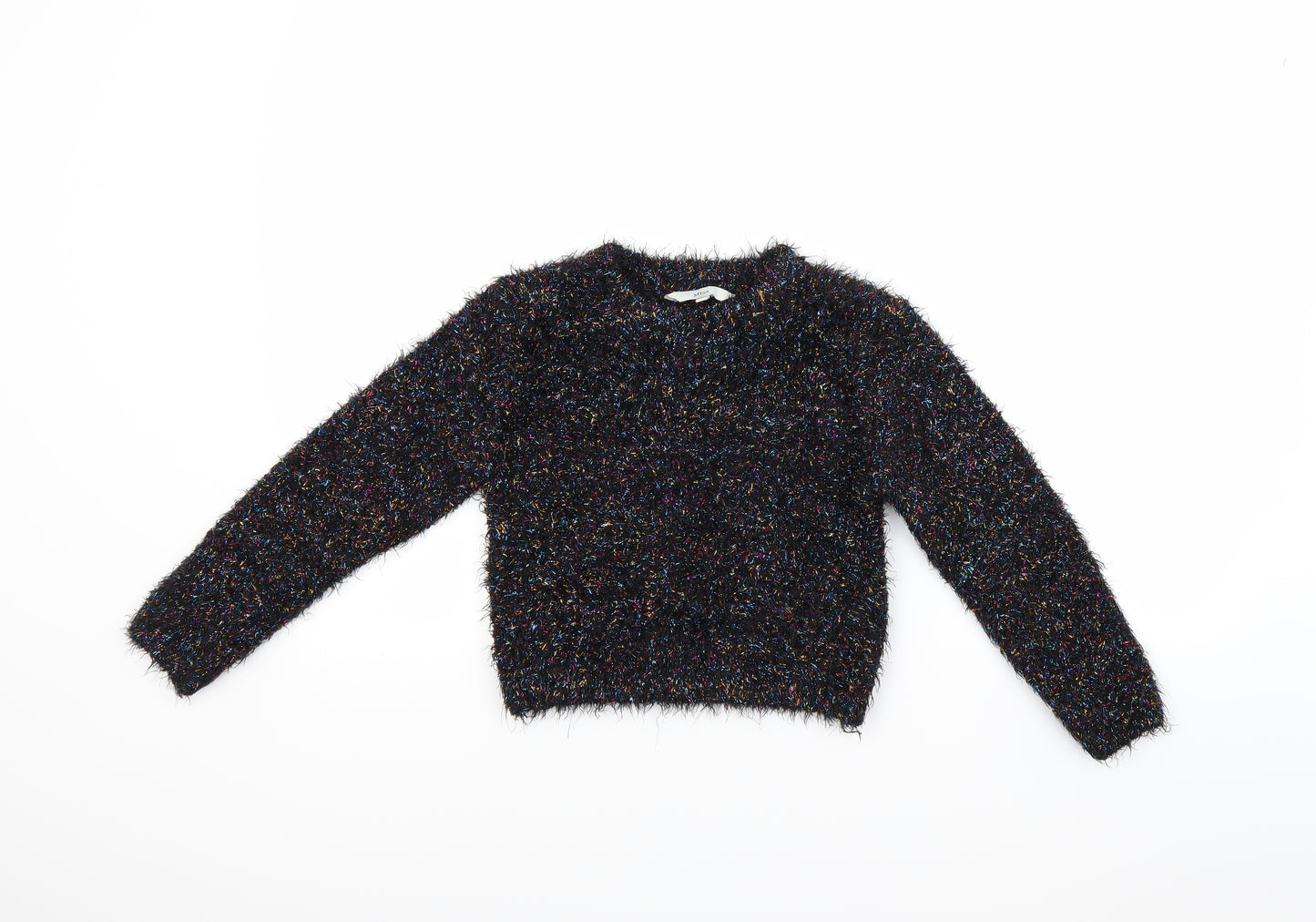 Preworn Girls Multicoloured   Pullover Jumper Size 9-10 Years