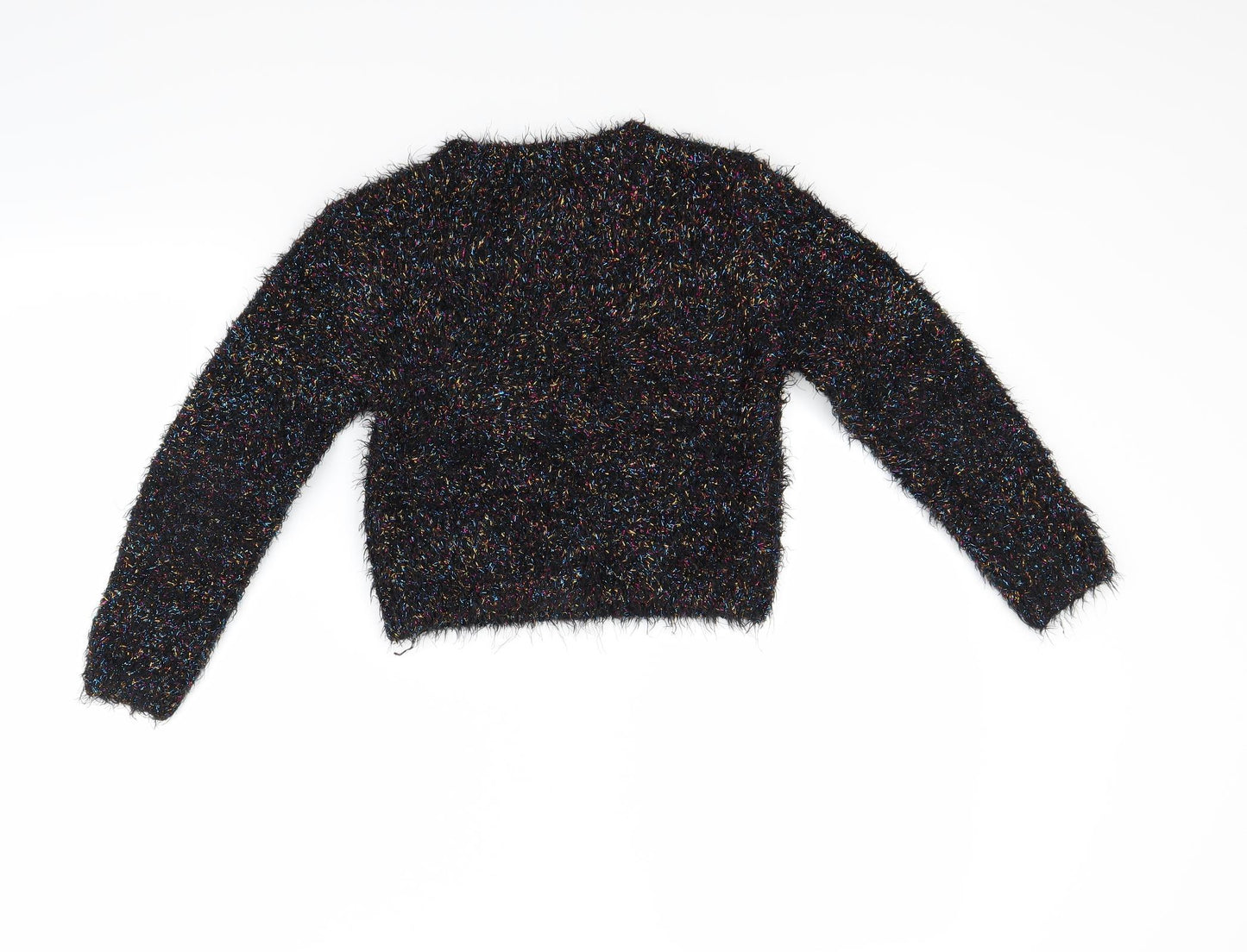 Preworn Girls Multicoloured   Pullover Jumper Size 9-10 Years