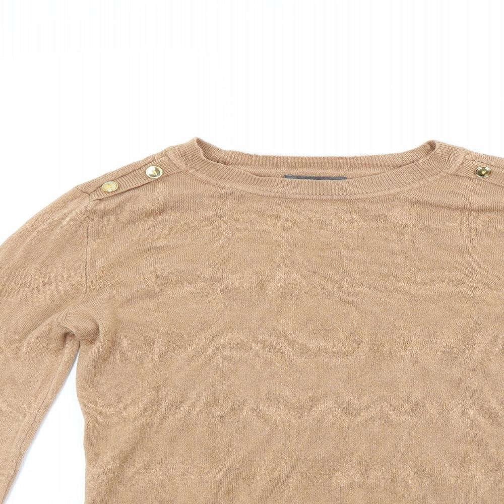 Primark Womens Beige   Pullover Jumper Size XS