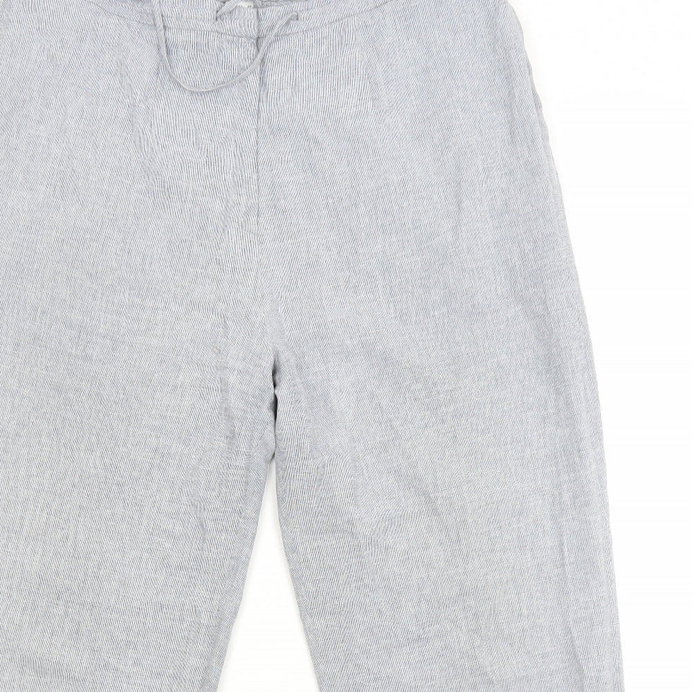 Preworn Womens Grey   Trousers  Size 18 L27 in