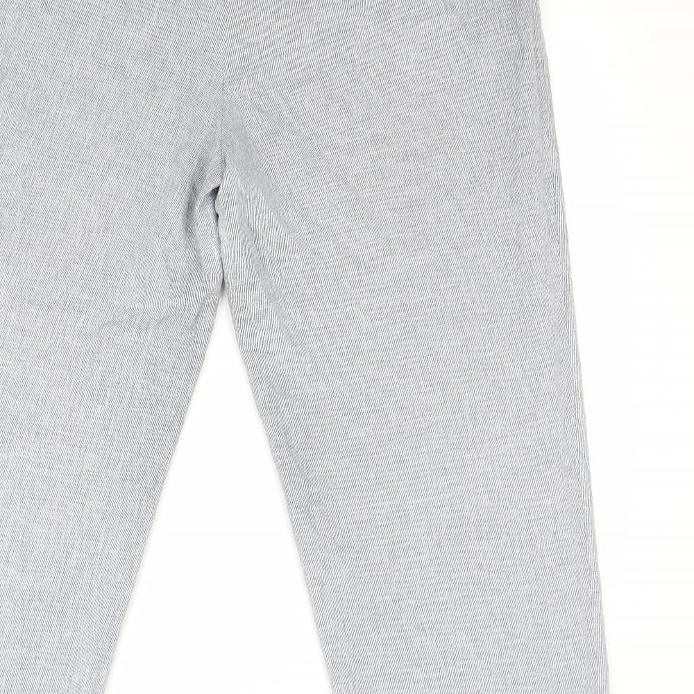 Preworn Womens Grey   Trousers  Size 18 L27 in