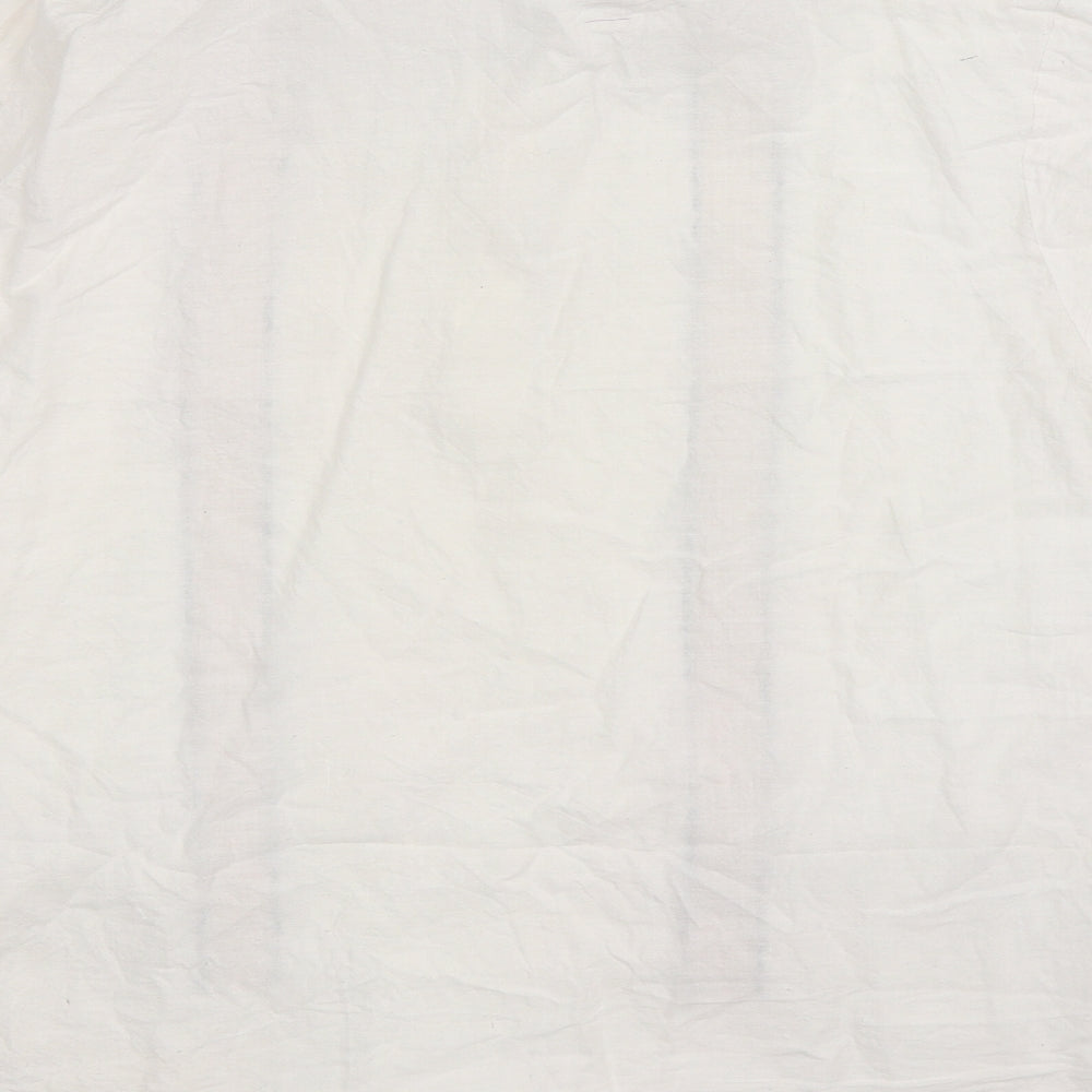 Preworn Womens White   Basic Button-Up Size L