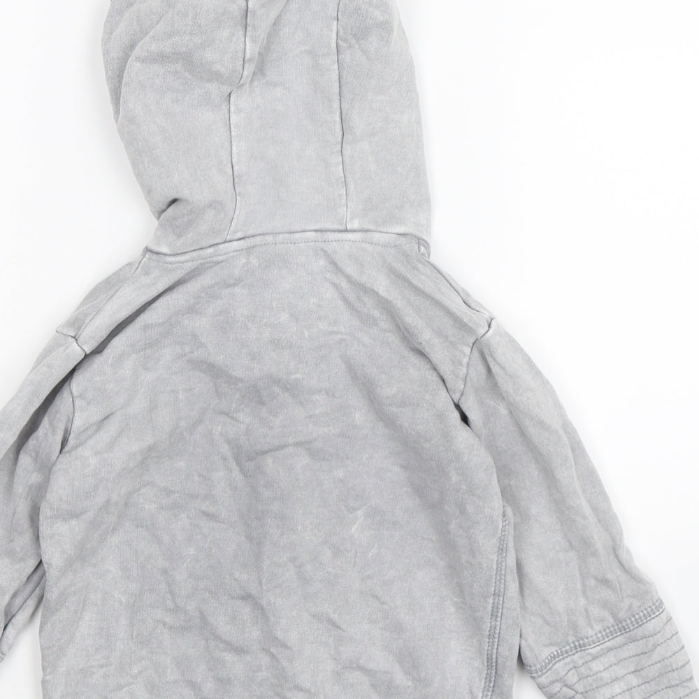 Urban Rascals Boys Grey   Full Zip Hoodie Size 2 Years