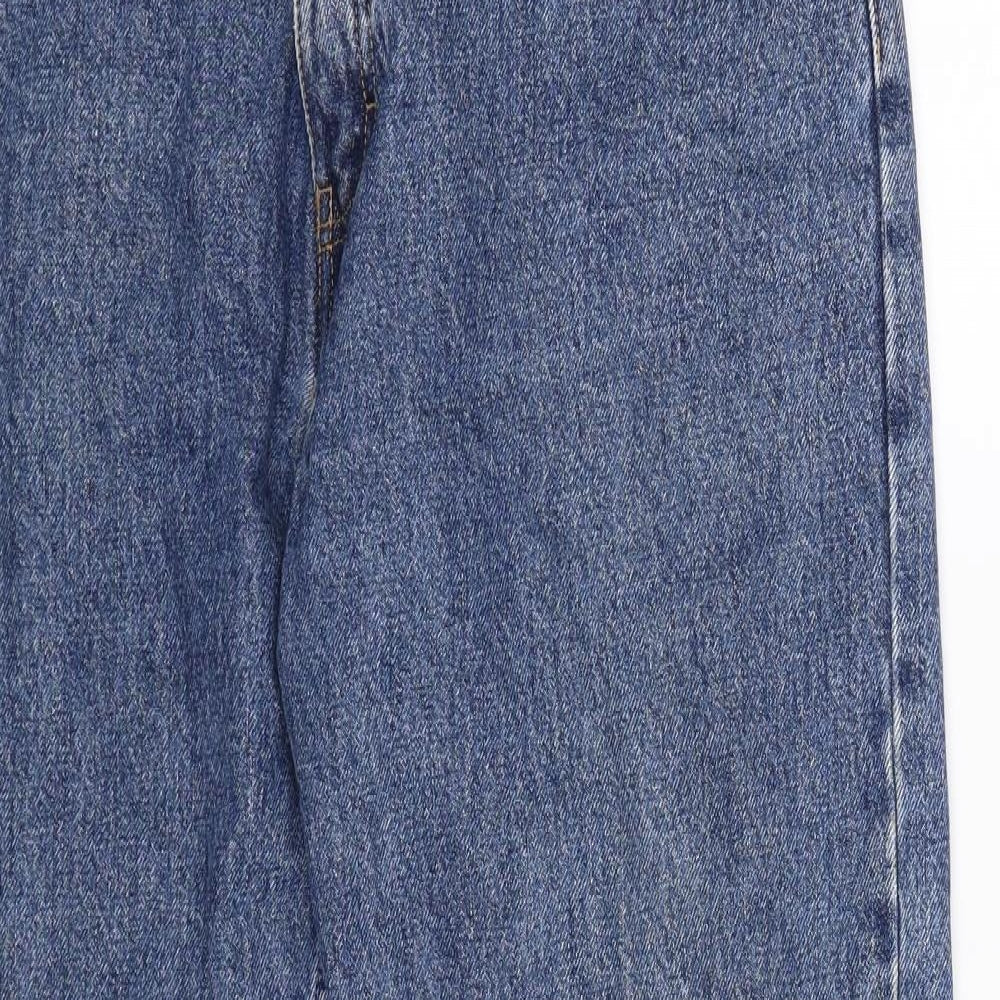 Marks and Spencer Mens Blue  Denim Straight Jeans Size 34 L29 in