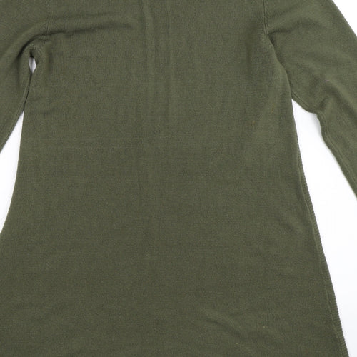 Primark Womens Green  Knit Jumper Dress  Size 12