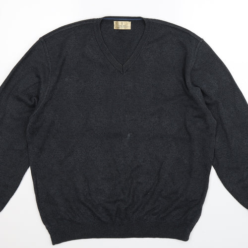 Marks and Spencer Mens Blue  Knit Pullover Jumper Size L