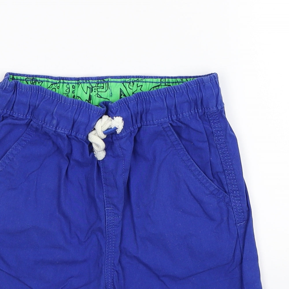 George Boys Blue   Bermuda Shorts Size 5-6 Years