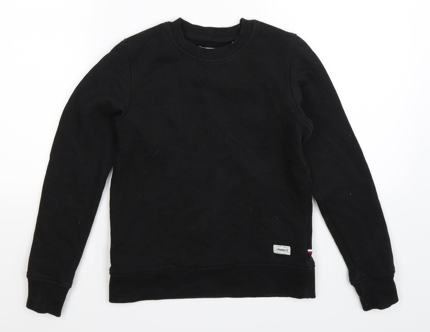 Produkt Boys Black   Pullover Sweatshirt Size 9-10 Years