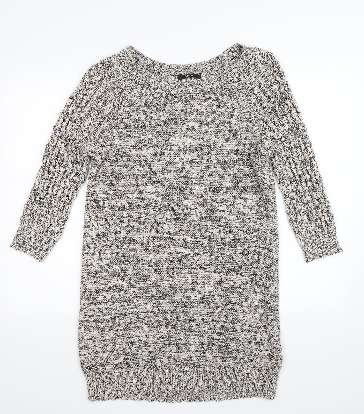 George Womens Beige  Knit Jumper Dress  Size 18