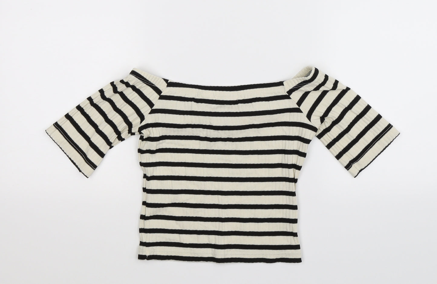 Cooperative Womens Multicoloured Striped Knit Pullover Jumper Size XS