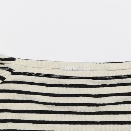 Cooperative Womens Multicoloured Striped Knit Pullover Jumper Size XS