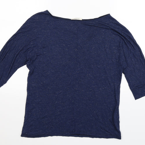 Promod Womens Blue   Basic T-Shirt Size M