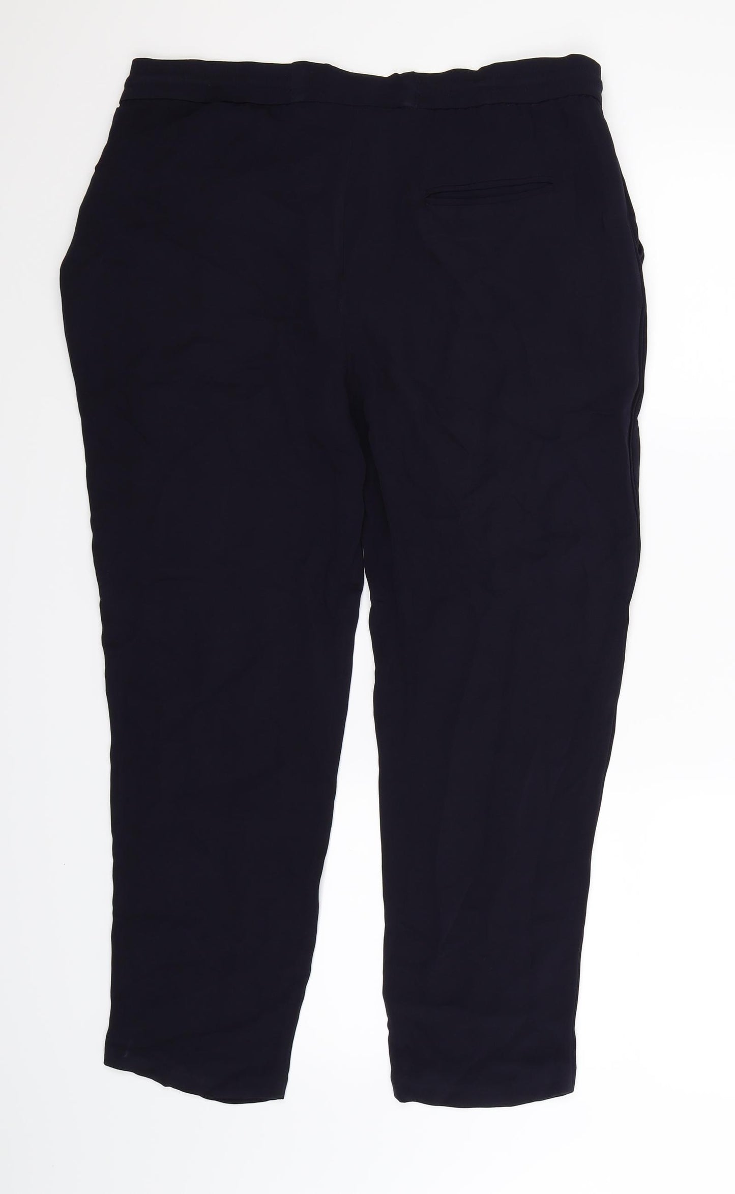 Whistles Womens Blue   Trousers  Size 16 L25 in
