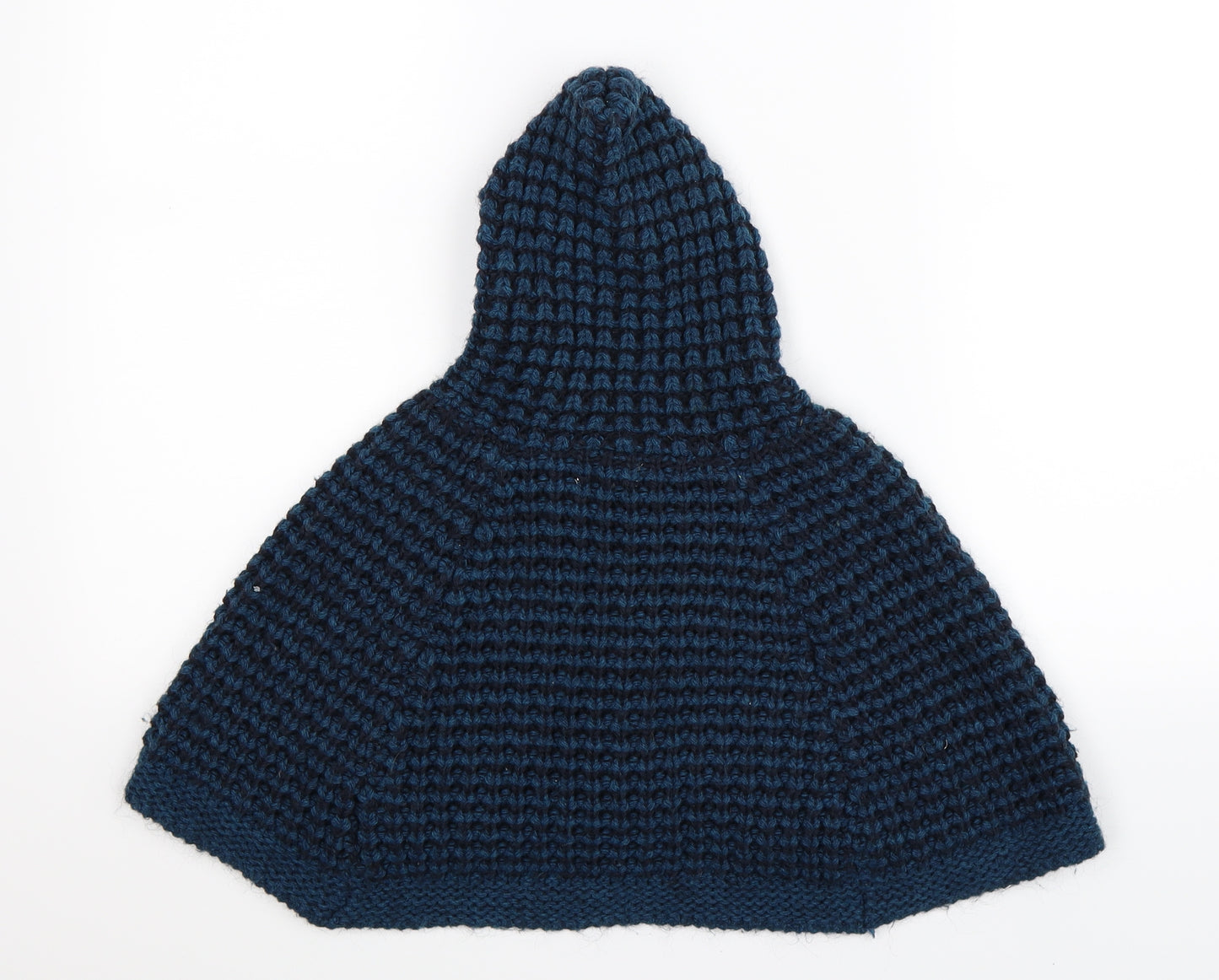 Dreamland Girls Blue  Knit Cape Jumper Size 5-6 Years