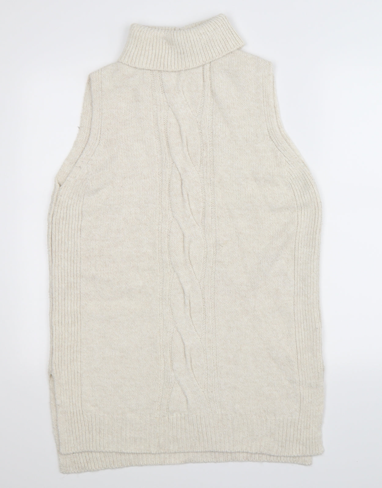 NEXT Womens Beige  Knit Pullover Jumper Size 12