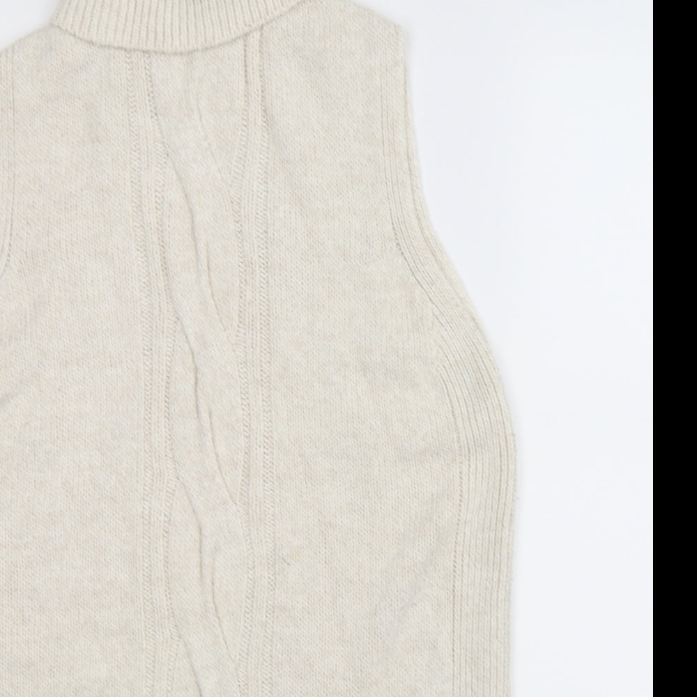 NEXT Womens Beige  Knit Pullover Jumper Size 12