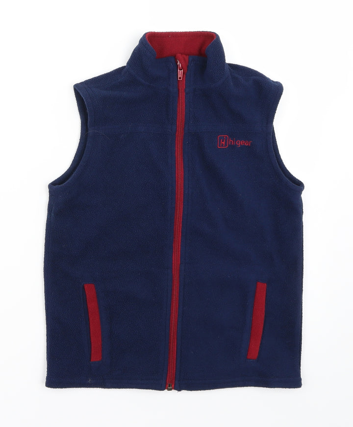 Hi Gear Boys Blue   Basic Jacket Jacket Size 7-8 Years