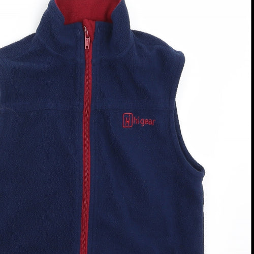 Hi Gear Boys Blue   Basic Jacket Jacket Size 7-8 Years