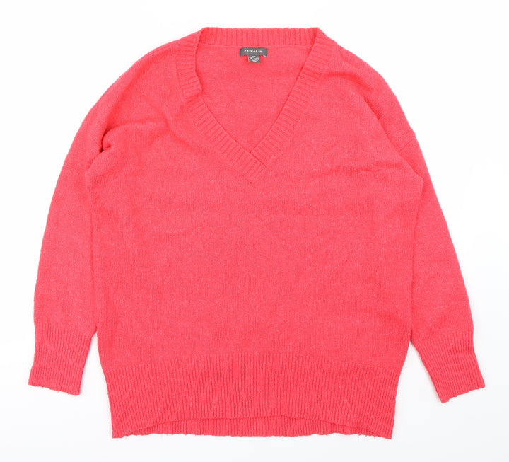 Primark Womens Pink Pullover Jumper Size 2XS