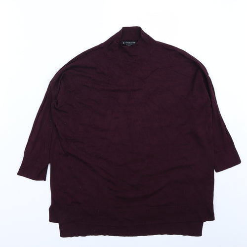 F&F Womens Red   Pullover Jumper Size 12