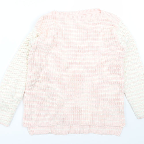 Marks and Spencer Womens Pink   Pullover Jumper Size S