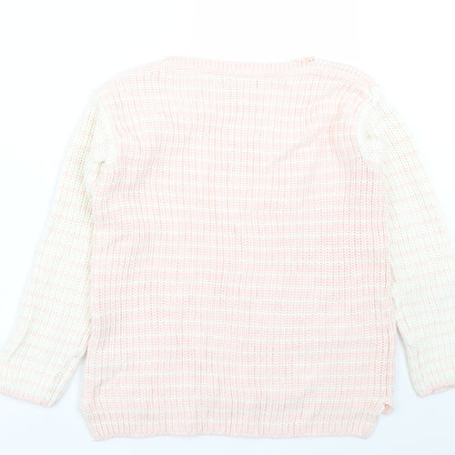 Marks and Spencer Womens Pink   Pullover Jumper Size S
